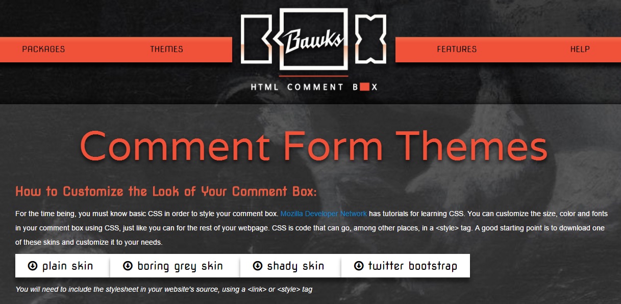 hcb_comment_form_custom