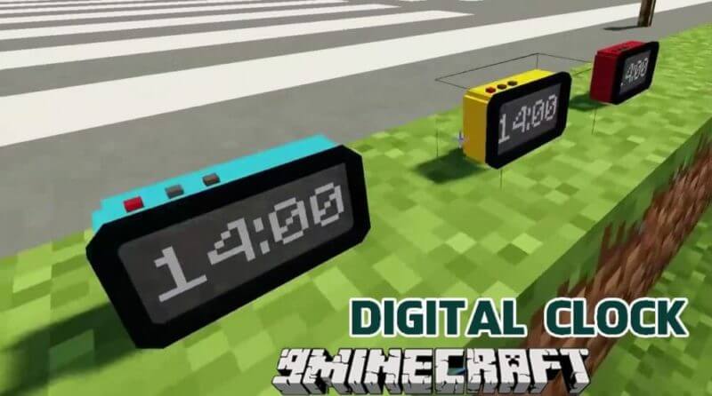 マイクラ 実際に文字が動く リアルなデジタル時計を追加する Digital Clock Mod ゲマステ Gamers Station