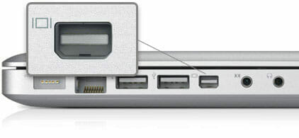 ノートPCをモニター側にも出力するおすすめの「Mini DisplayPort 