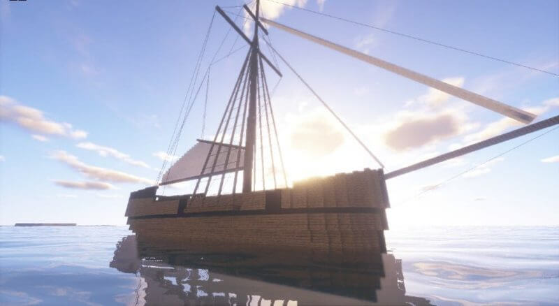 マイクラ 大海原へ旅に出る リアルで操作可能なボートを追加する Small Boats Mod ゲマステ Gamers Station
