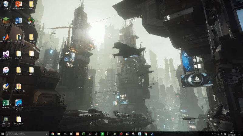 背景画像が動いてる Pcの背景に 動く壁紙 を設定できるソフト Wallpaper Engine 紹介 ゲマステ Gamers Station