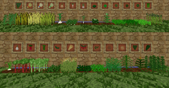 マイクラ 中世時代の農業を再現 農作物とオブジェクトを多数追加する Medieval Agriculture Mod ゲマステ 新作ゲームレビュー マイクラ ゲームmod情報まとめ