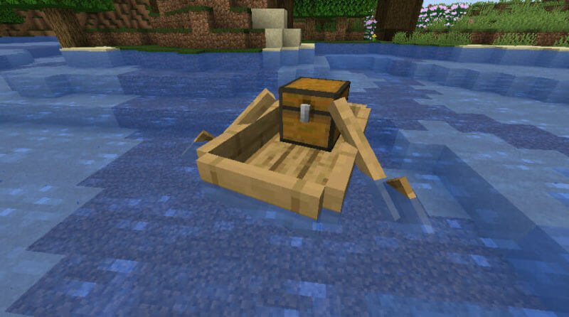 マイクラ 海洋探査をより面白くする 新しいタイプのボートを追加する Extra Boats Mod ゲマステ Gamers Station