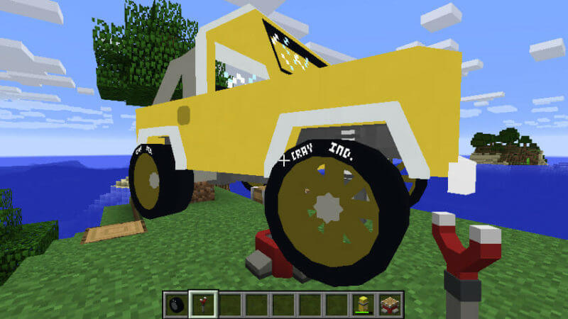 マイクラ 色や性能など 自由に改造できる乗り物を複数追加する Mrcrayfish S Vehicle Mod ゲマステ 新作ゲームレビュー マイクラ ゲームmod情報まとめ