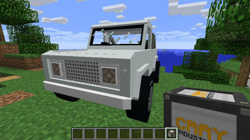 マイクラ 色や性能など 自由に改造できる乗り物を複数追加する Mrcrayfish S Vehicle Mod ゲマステ Gamers Station