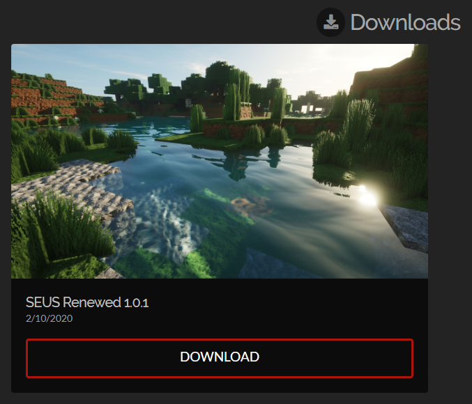 マイクラ バグが修正された新版影mod Seus Renewed 1 0 1 がリリース 約3年ぶりの公式更新 ゲマステ Gamers Station