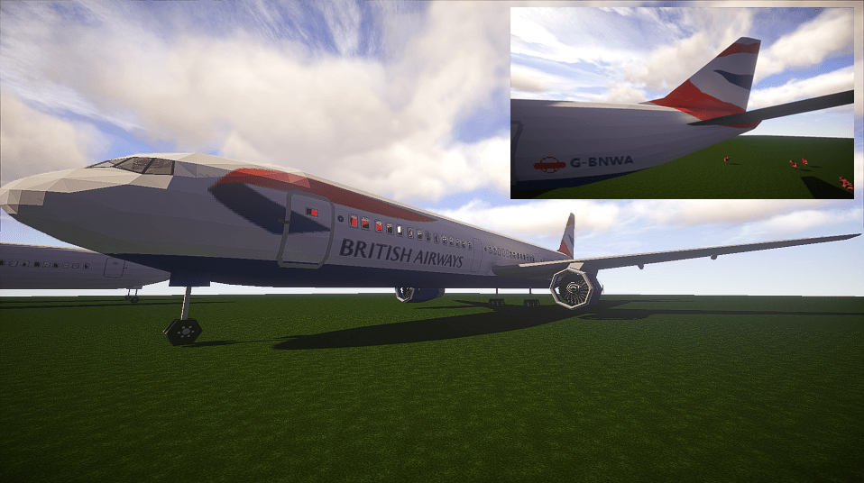 マイクラ 大迫力 リアルに飛ばせる大型旅客機を追加する Boeing767series Mcヘリコプターmod ゲマステ 新作ゲームレビュー マイクラ ゲームmod情報まとめ