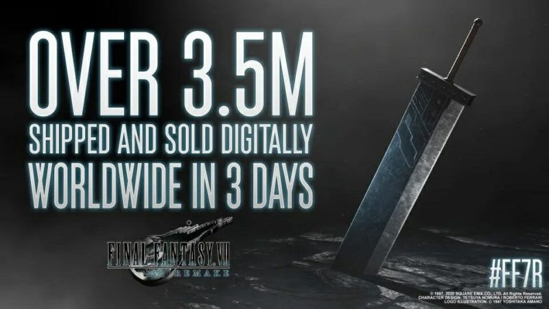 Ff7 リメイク 発売3日で全世界350万本を販売 に対する海外の反応 感想まとめ ゲマステ 新作ゲームレビュー マイクラ ゲームmod情報まとめ