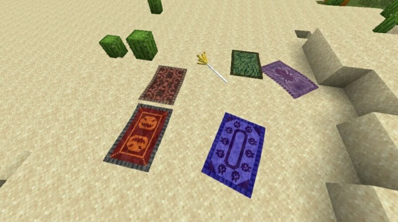 マイクラ 気分は魔法使い 空飛ぶホウキや絨毯を追加する The Flying Things Mod ゲマステ 新作ゲームレビュー マイクラ ゲームmod情報まとめ