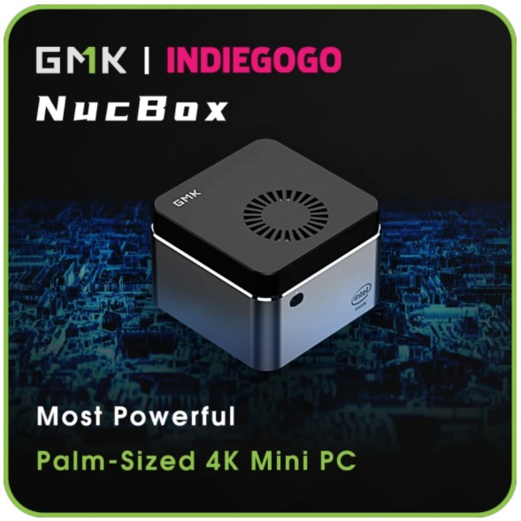 全国総量無料でGMK NucBox ミニPC Win10 メモリ8GB SSD512GB 
