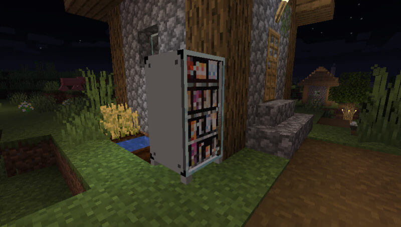 マイクラ 村に自販機が自動生成されるようになる Lupicus S Vending Machine Mod ゲマステ 新作ゲームレビュー マイクラ ゲームmod情報まとめ