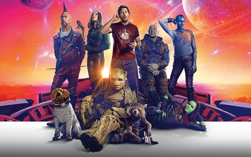 ガーディアンズ・オブ・ギャラクシー Vol. 3』海外のレビュースコア