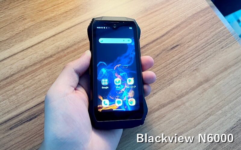 美品 コンパクト タフネススマホ Blackview N6000 - スマートフォン本体
