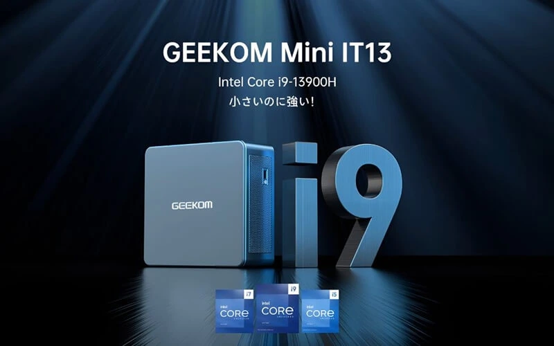 GEEKOM Mini IT13メイン画像
