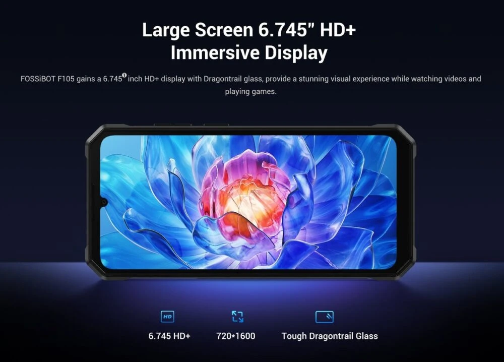 Fossibot F105のディスプレイ仕様