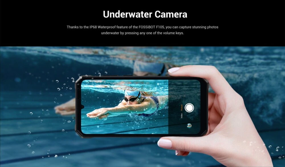 Fossibot F105の防水仕様