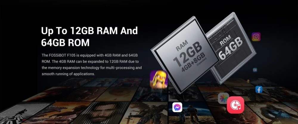 Fossibot F105のCPU仕様