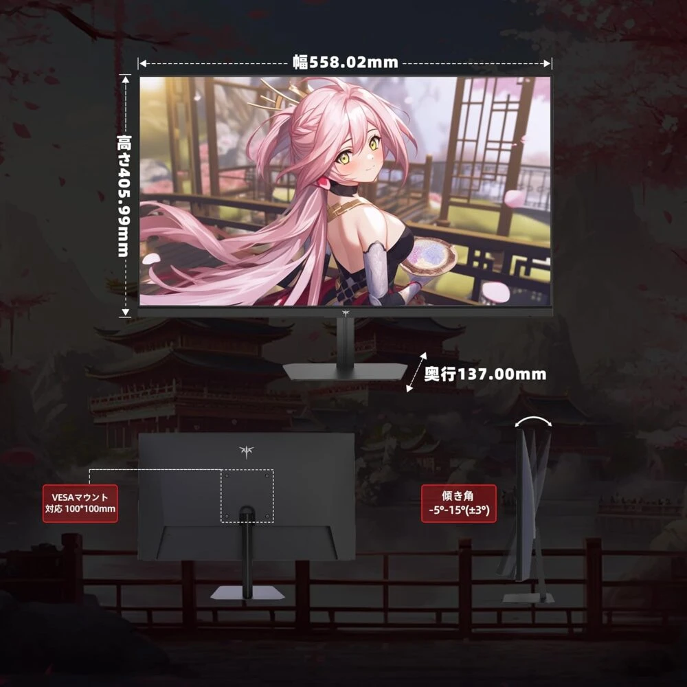 筐体サイズ説明画像