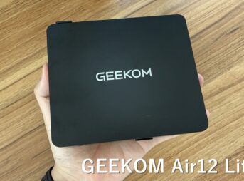 GEEKOM Air12 Liteレビューのメイン画像