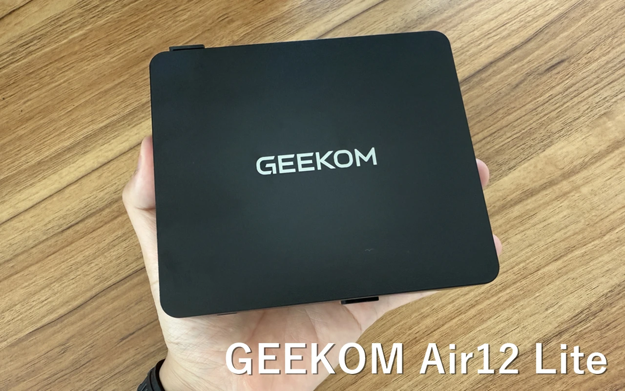 GEEKOM Air12 Liteレビューのメイン画像