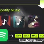 SongGet Spotify 音楽変換のキービジュアル