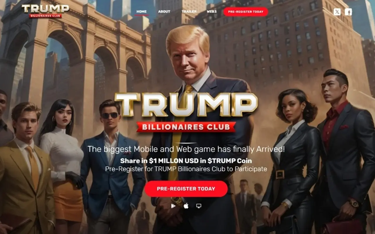 Trump Billionaires Clubのキービジュアル